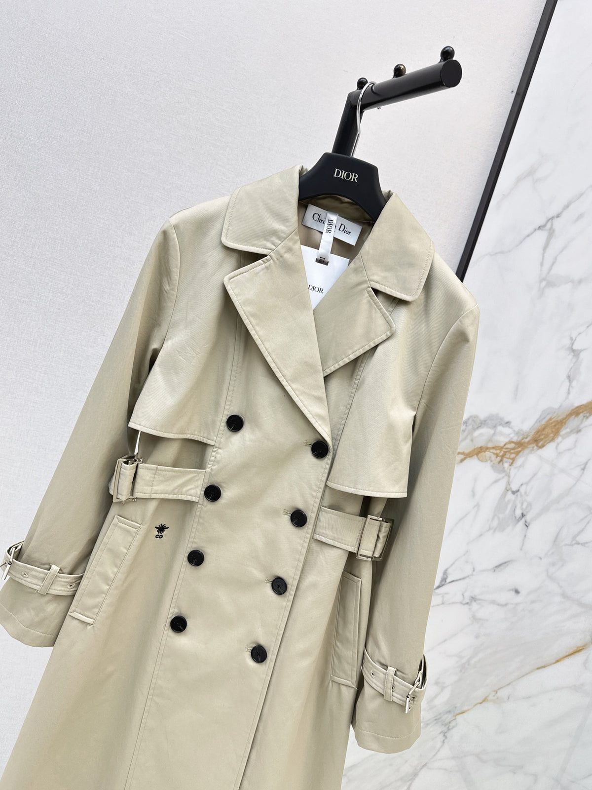 26FW New Classic Khaki Long Trench Coat 🤎
