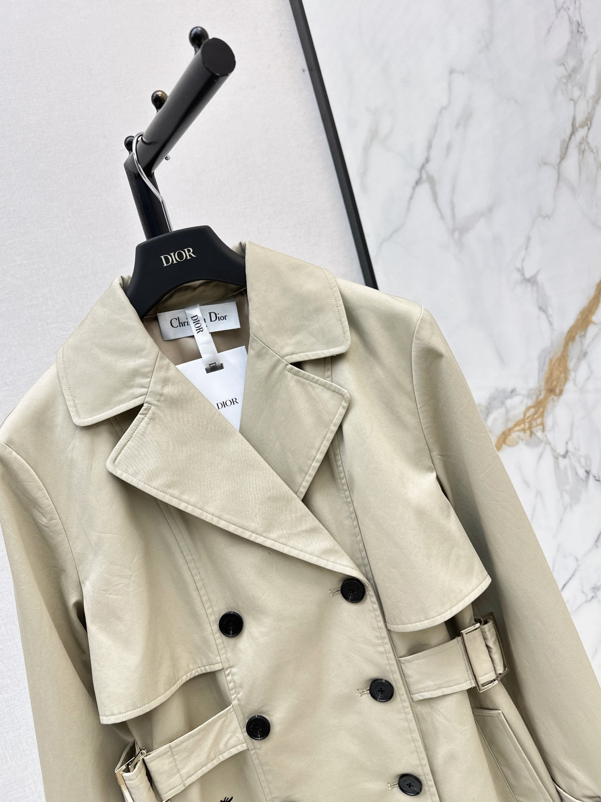 26FW New Classic Khaki Long Trench Coat 🤎