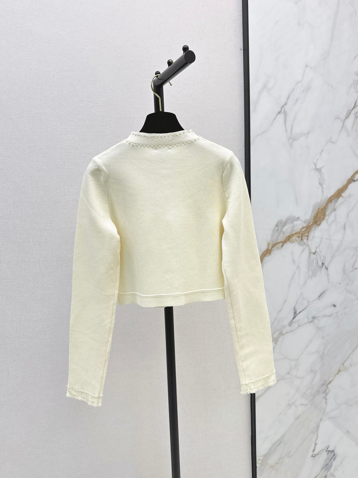 26FW New Beaded Knit Long-Sleeve Cardigan 🤍