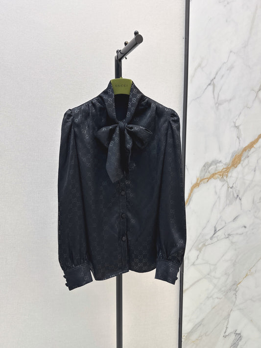 26FW New Logo Jacquard Ribbon Shirt 🖤