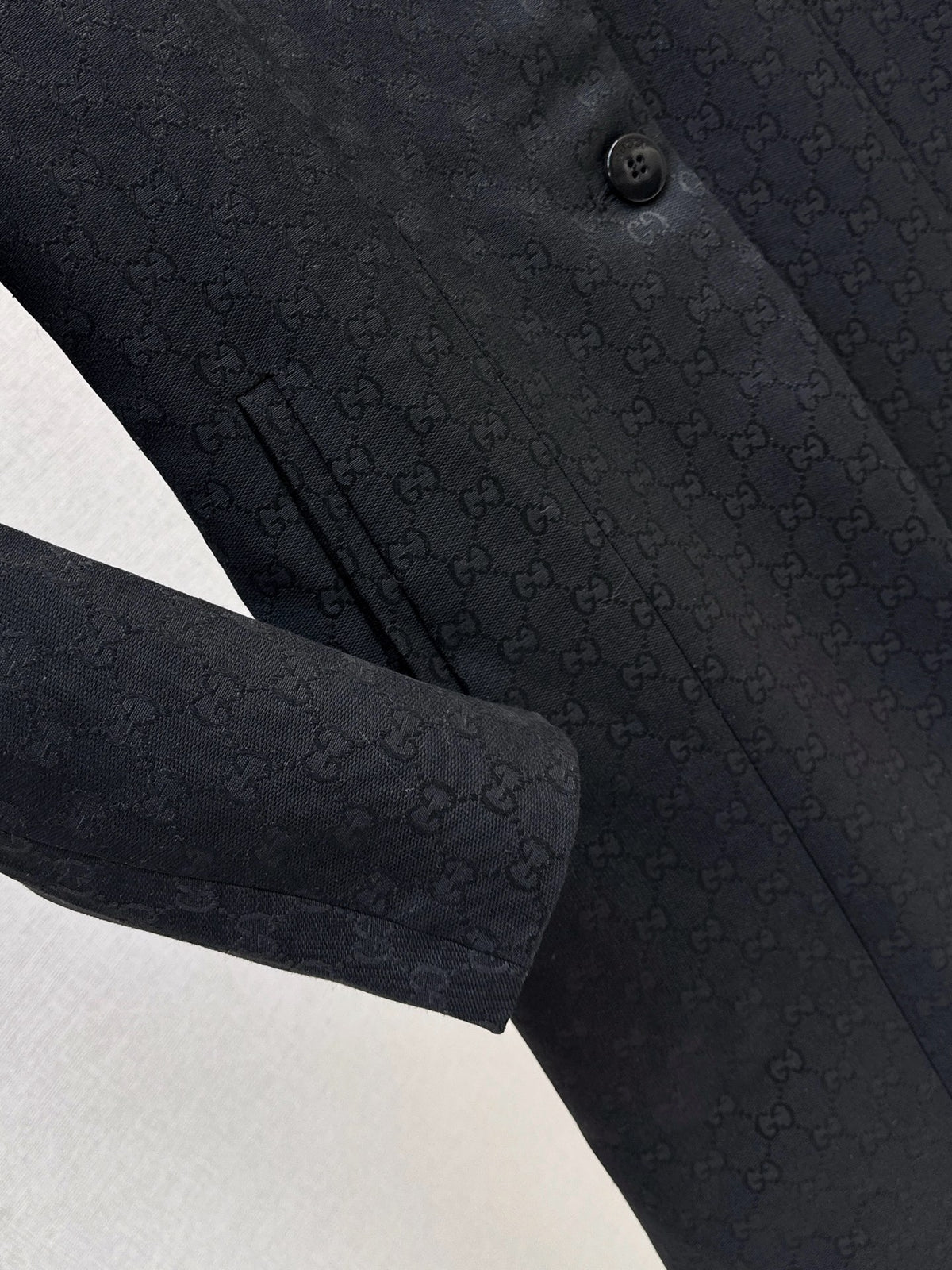 26FW New Logo Jacquard Long Coat with Lapel 🖤