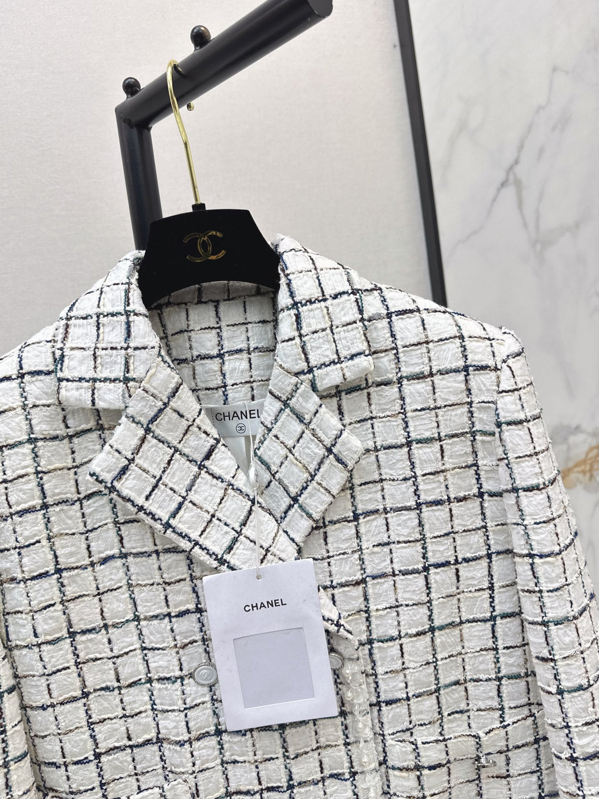 26FW New Plaid Collar Knit Jacket 🤍