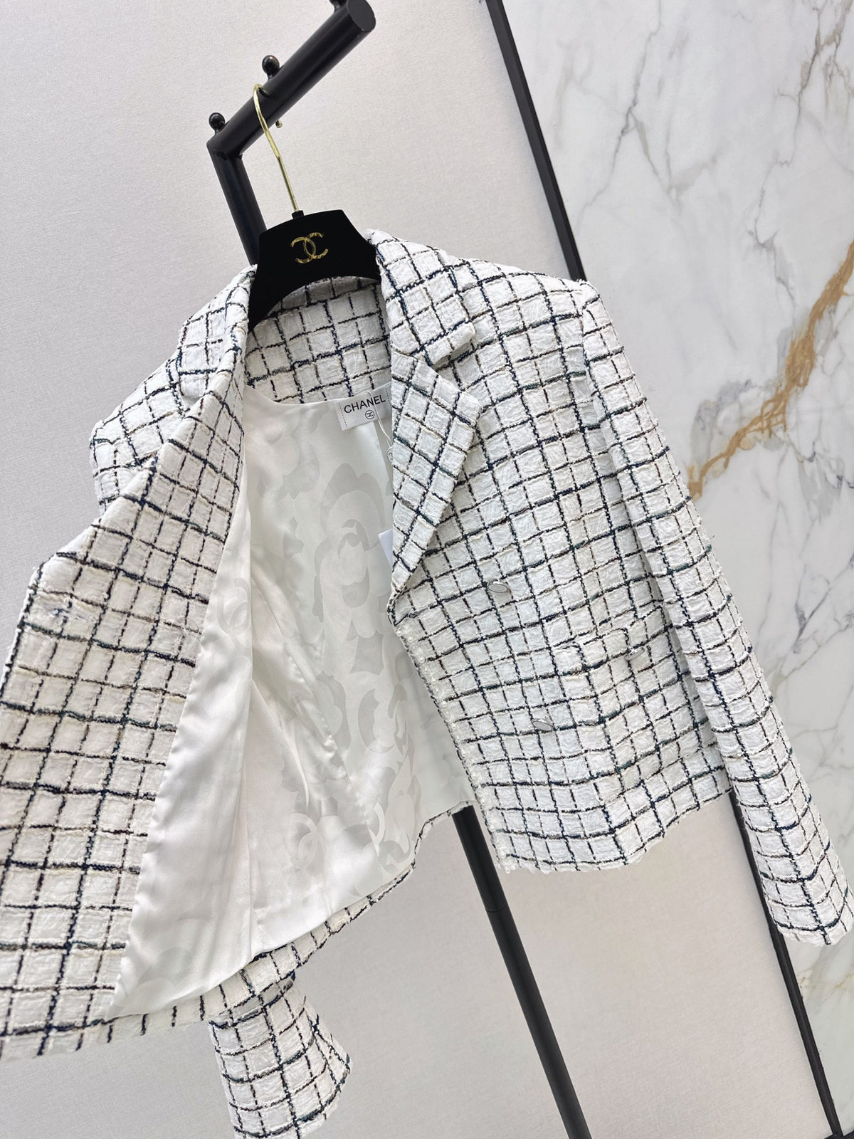 26FW New Plaid Collar Knit Jacket 🤍