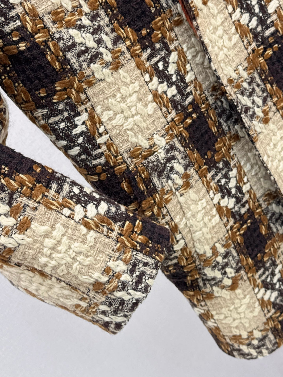 ❤️‍🔥Limited edition❤️‍🔥 26FW New Long Plaid Tweed Coat 🖤