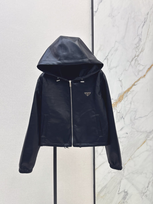 26FW New Reversible Cropped Hooded Jacket 🖤
