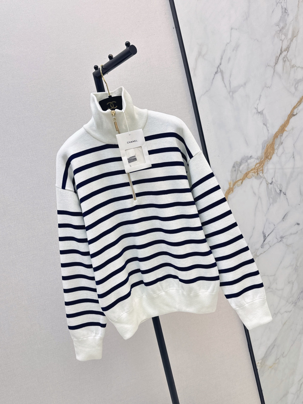 🔥Highest Quality🔥26FW New Half-Zip Knit Sweatshirt 🤍