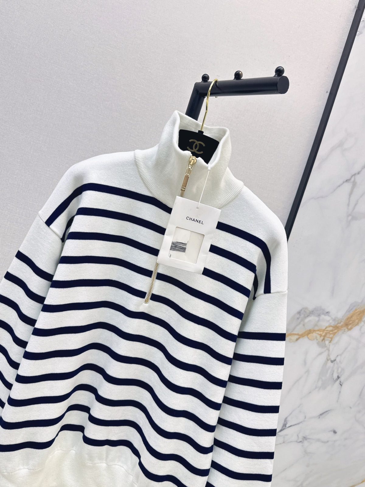 🔥Highest Quality🔥26FW New Half-Zip Knit Sweatshirt 🤍