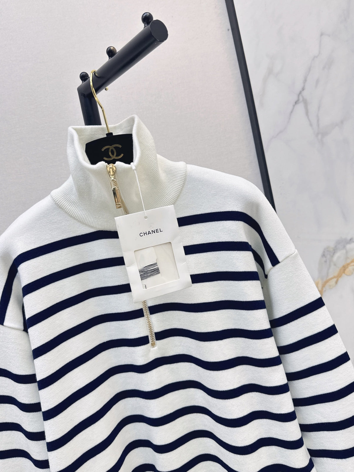 🔥Highest Quality🔥26FW New Half-Zip Knit Sweatshirt 🤍