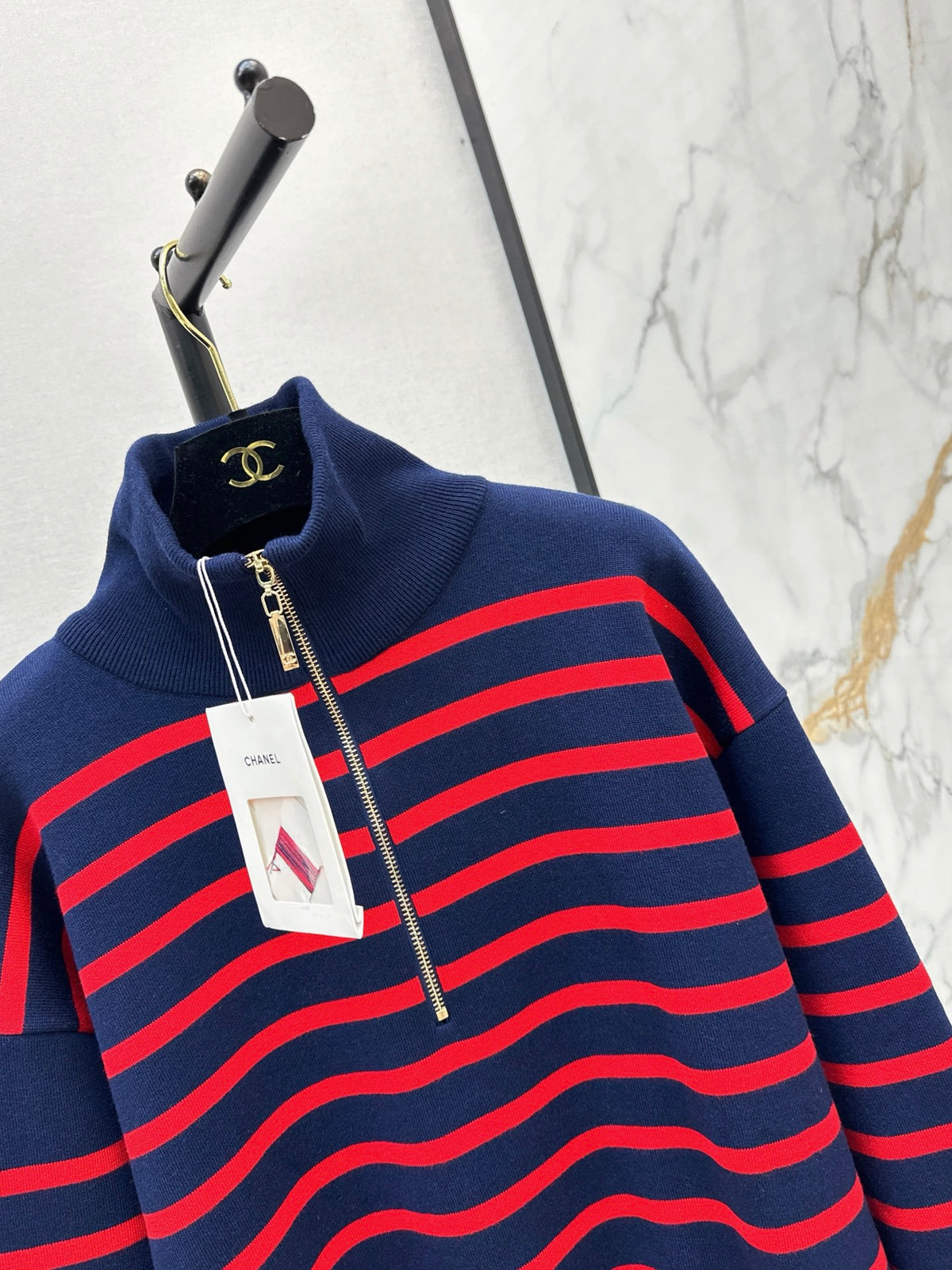 🔥Highest Quality🔥26FW New Half-Zip Knit Sweatshirt 🖤