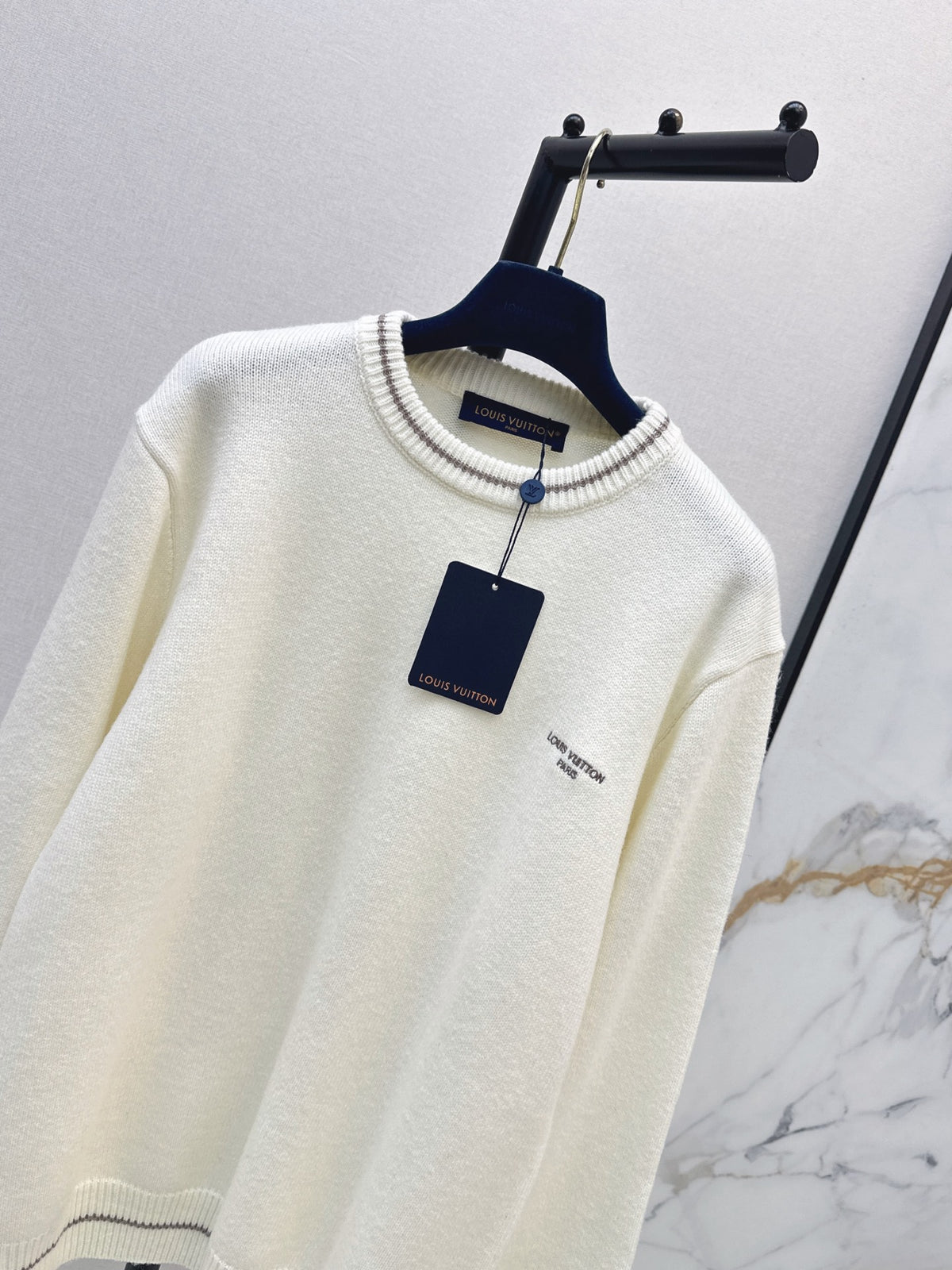 🔥Highest Quality🔥26FW New Crew-Neck Knit Sweater 🤍