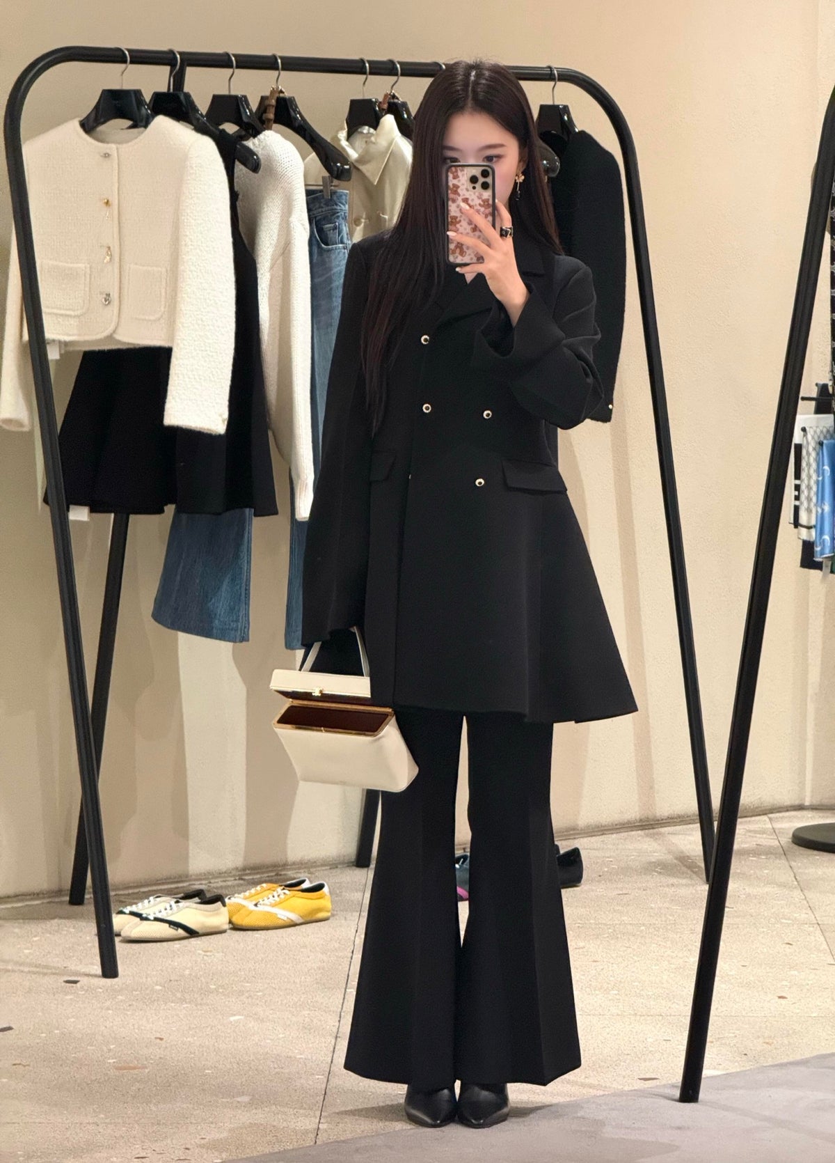26FW New Blazer Dress with Flared Sleeves 🖤