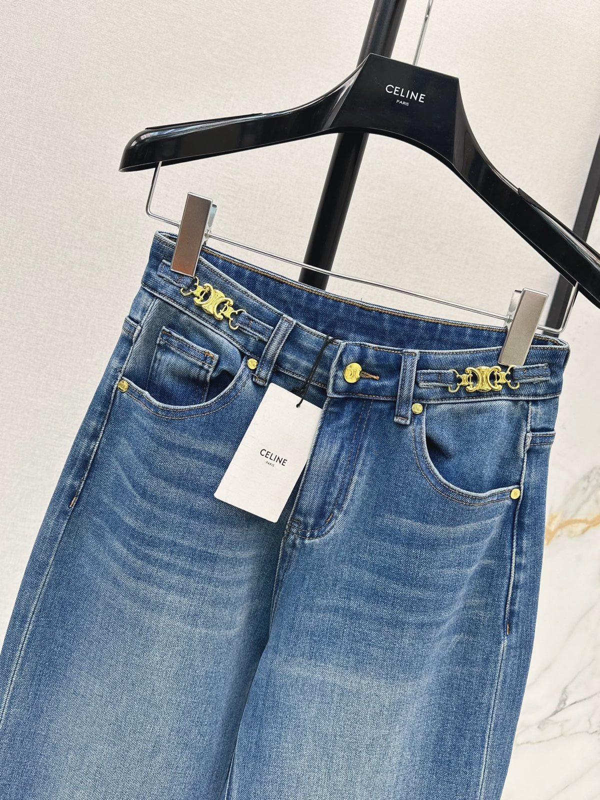 26FW New Vintage-Wash Denim Jeans 🩵