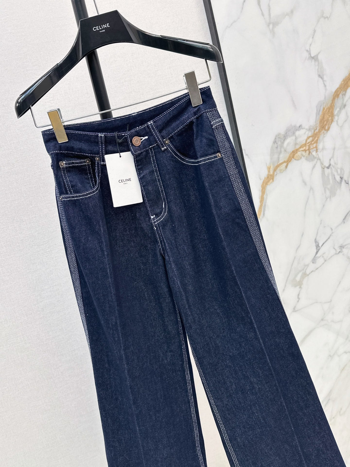 26FW New Raw-Look Washed Denim Jeans 🩵