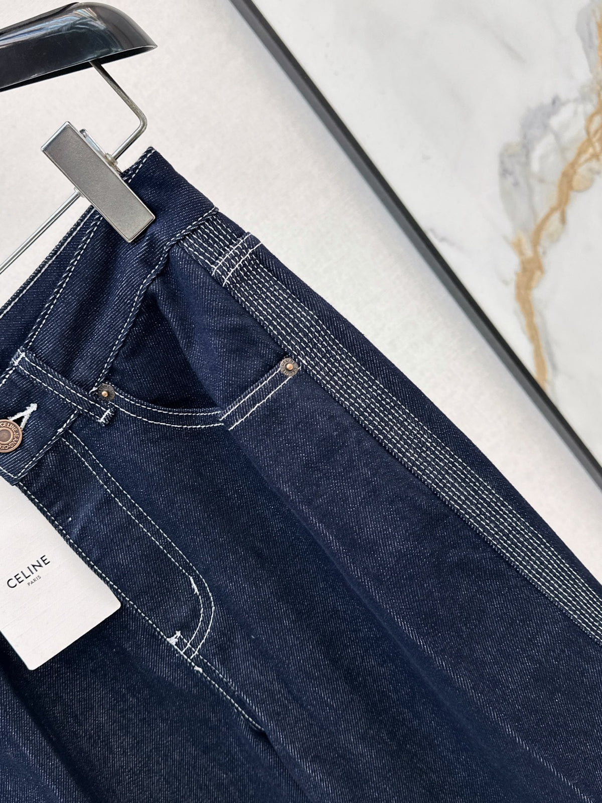 26FW New Raw-Look Washed Denim Jeans 🩵