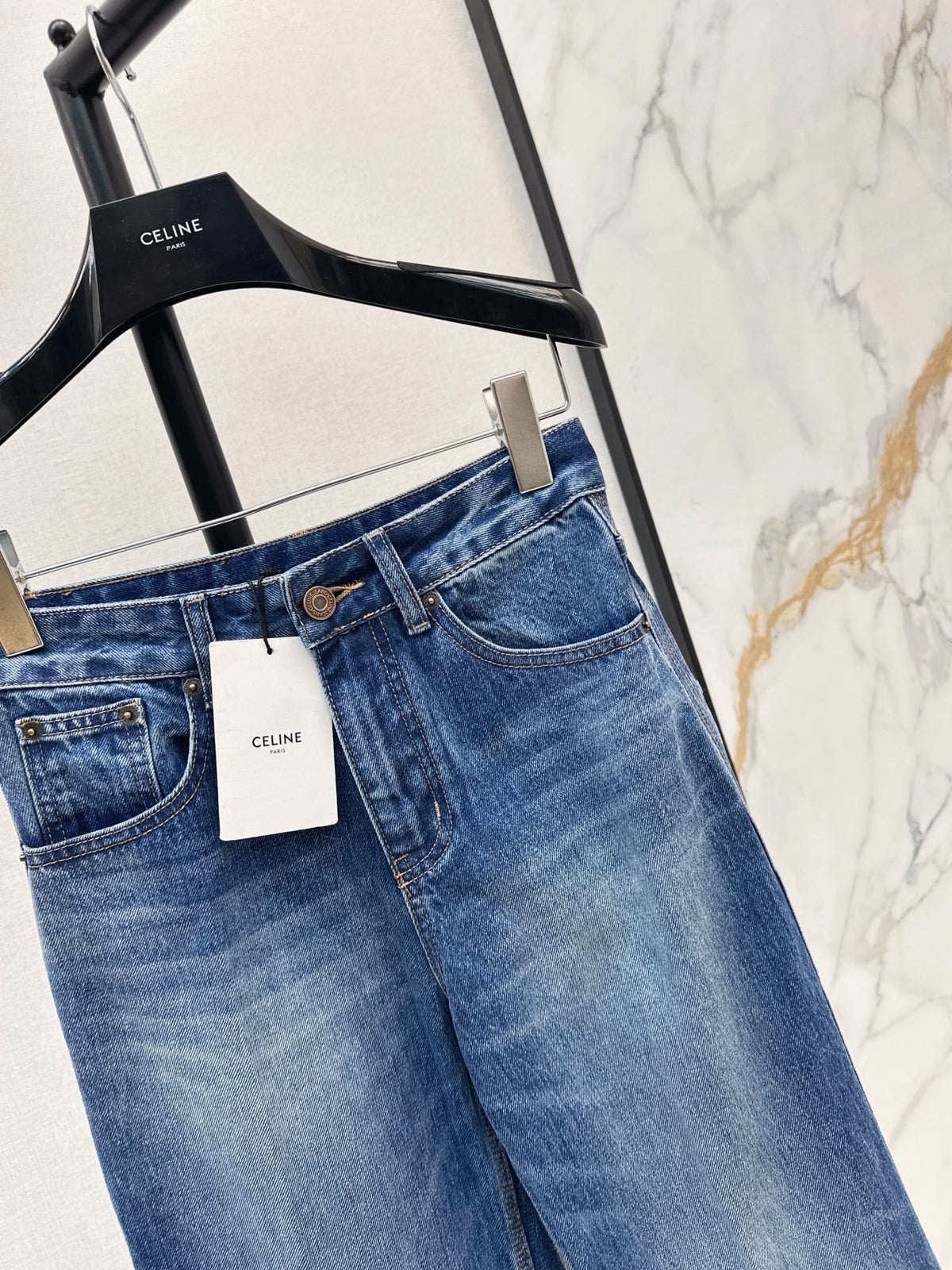 26FW New Vintage-Wash Denim Jeans 🩵