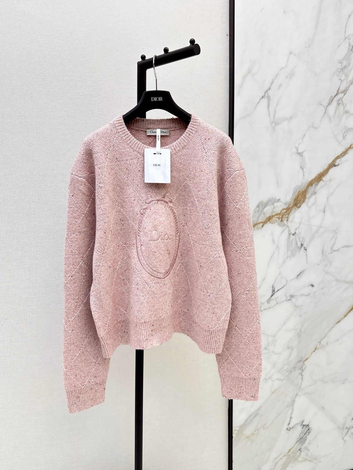 26FW New Pink Crew-Neck Pullover Sweater 💕