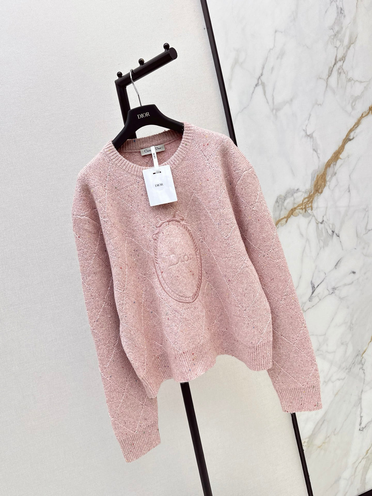 26FW New Pink Crew-Neck Pullover Sweater 💕