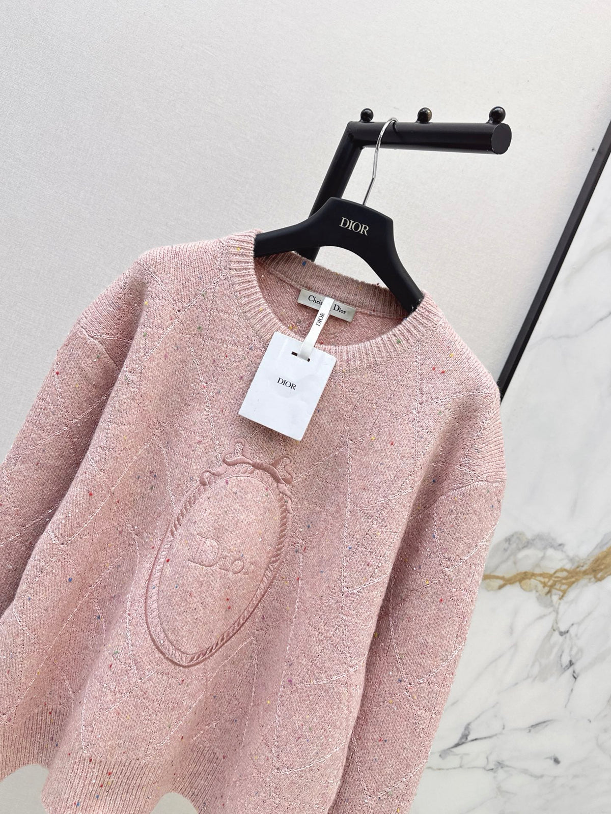 26FW New Pink Crew-Neck Pullover Sweater 💕