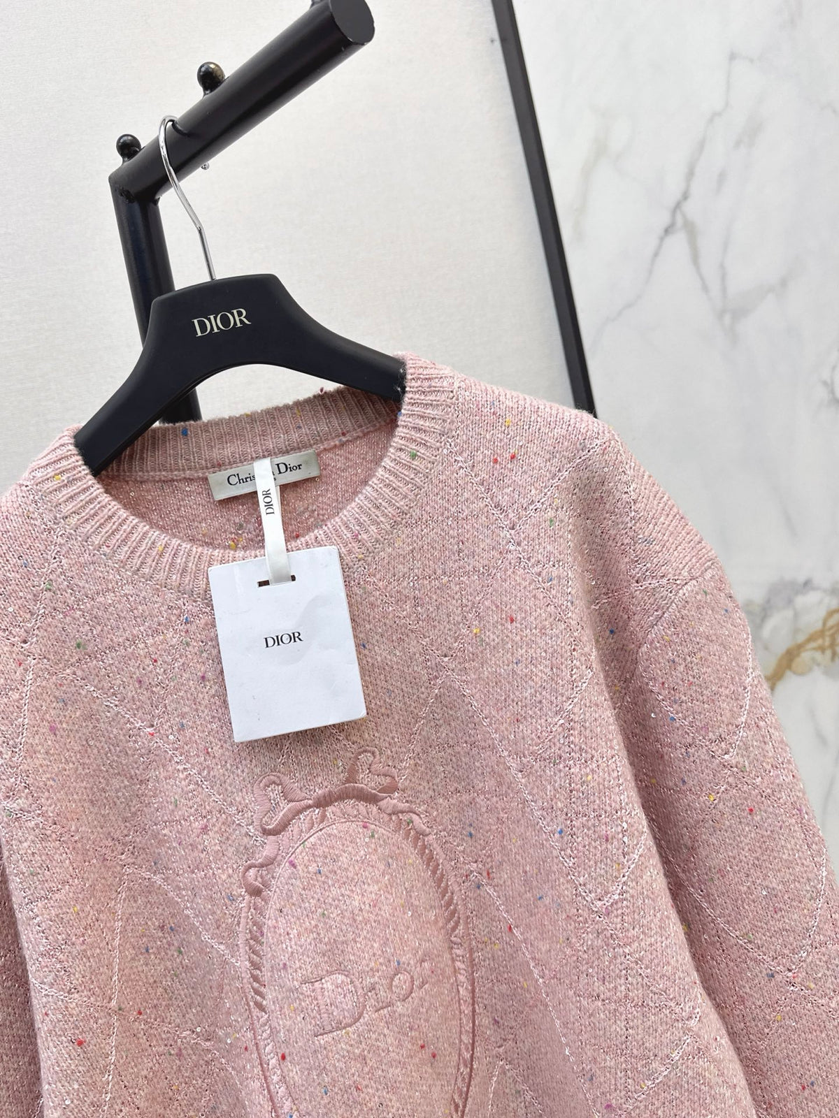 26FW New Pink Crew-Neck Pullover Sweater 💕