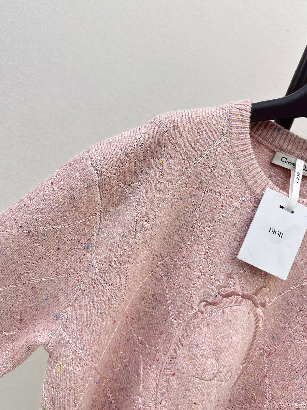 26FW New Pink Crew-Neck Pullover Sweater 💕