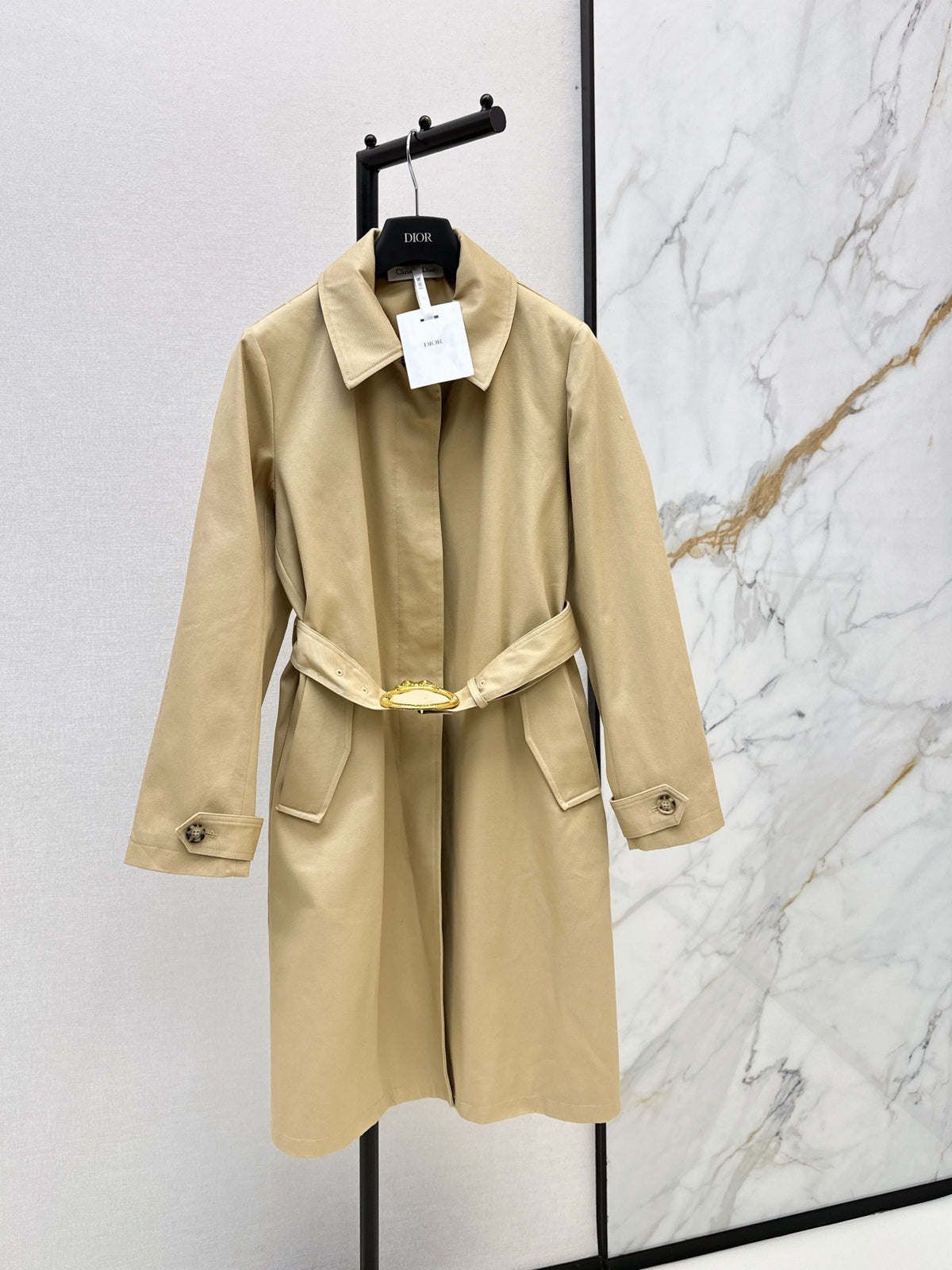 26FW New Mid-Length Lapel Trench Coat 🤎