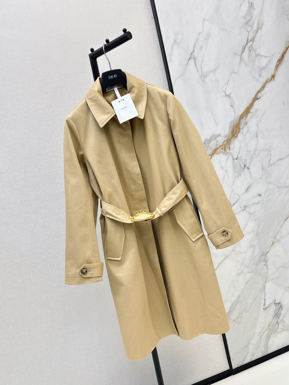 26FW New Mid-Length Lapel Trench Coat 🤎