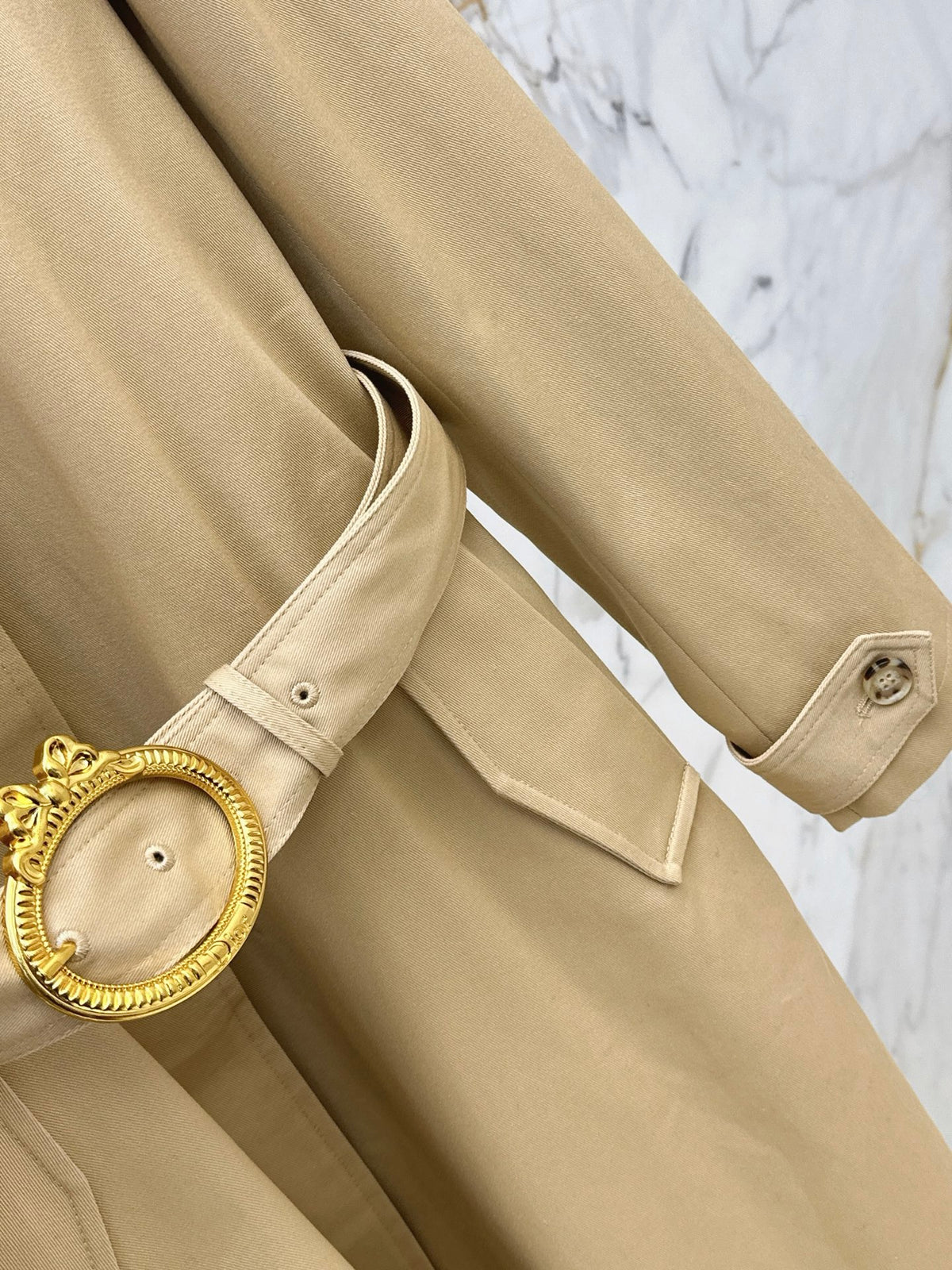 26FW New Mid-Length Lapel Trench Coat 🤎