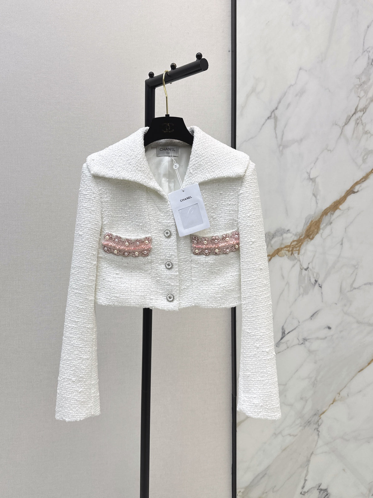 26FW New Cropped Tweed Jacket 🤍