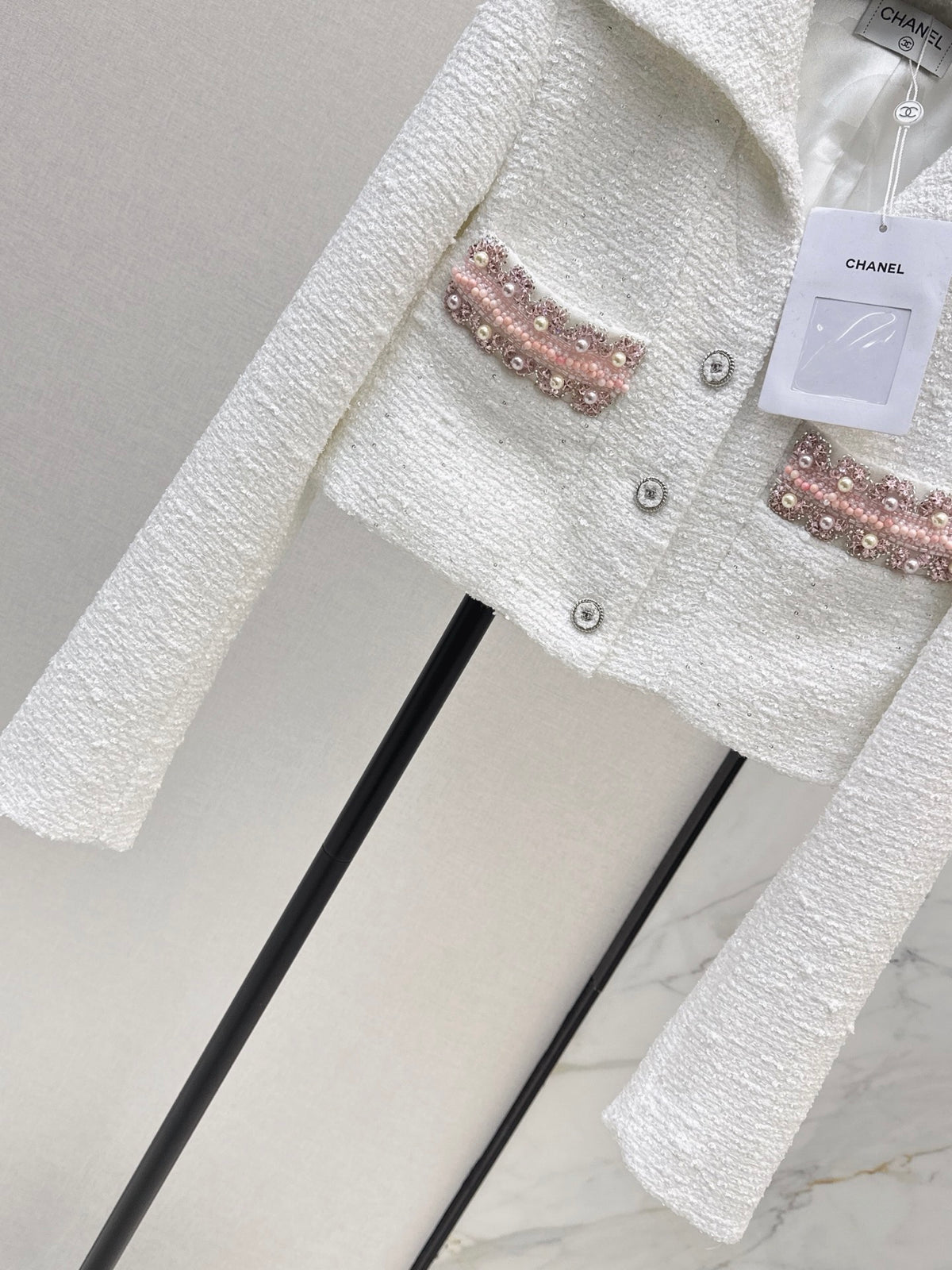 26FW New Cropped Tweed Jacket 🤍