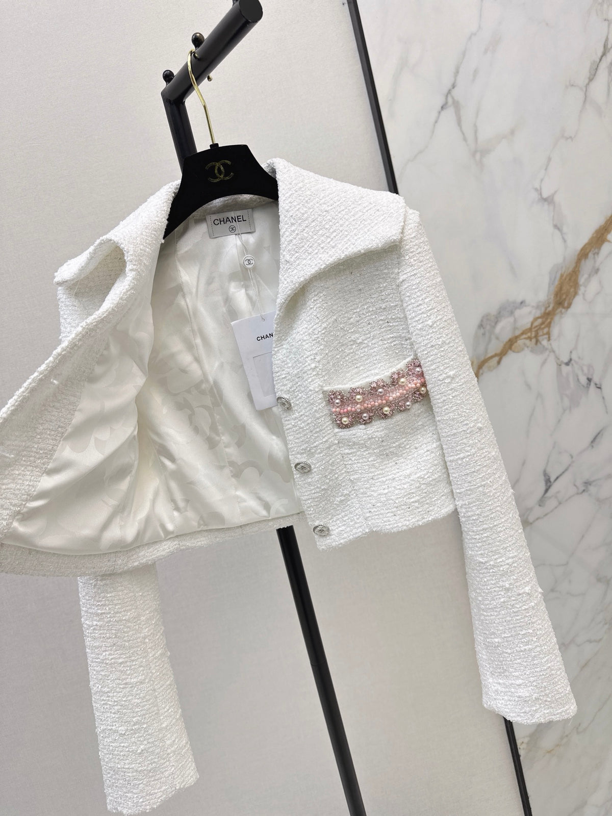 26FW New Cropped Tweed Jacket 🤍