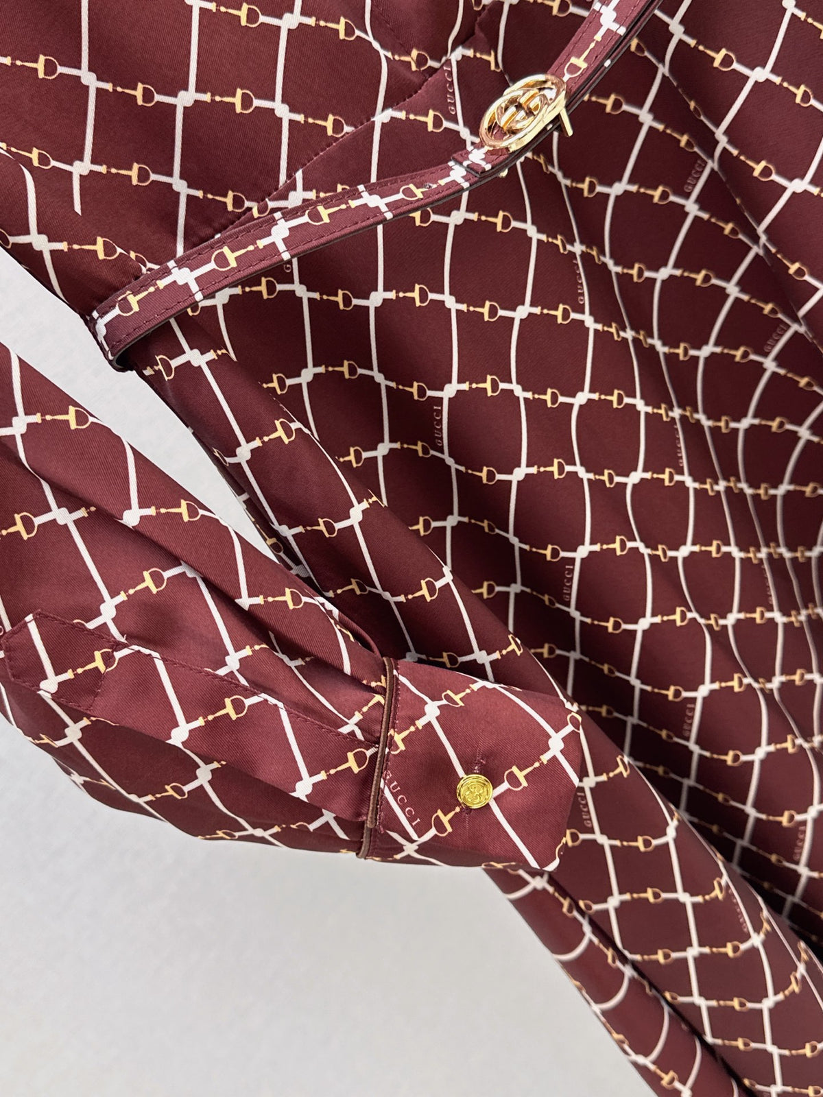 26FW New Printed Shirt Dress