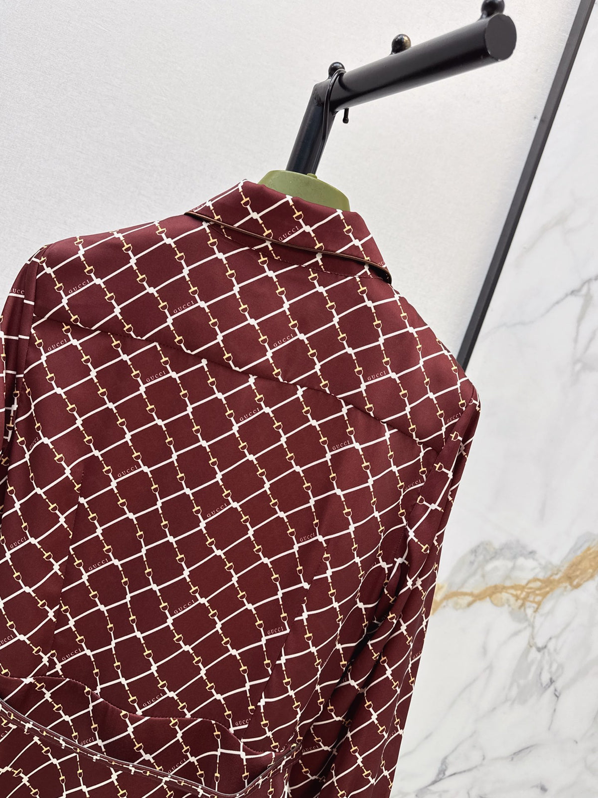 26FW New Printed Shirt Dress