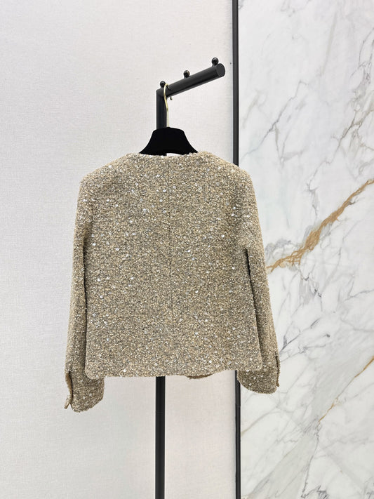 ❤️‍🔥Limited edition❤️‍🔥26FW New Cropped Knit Jacket 💛