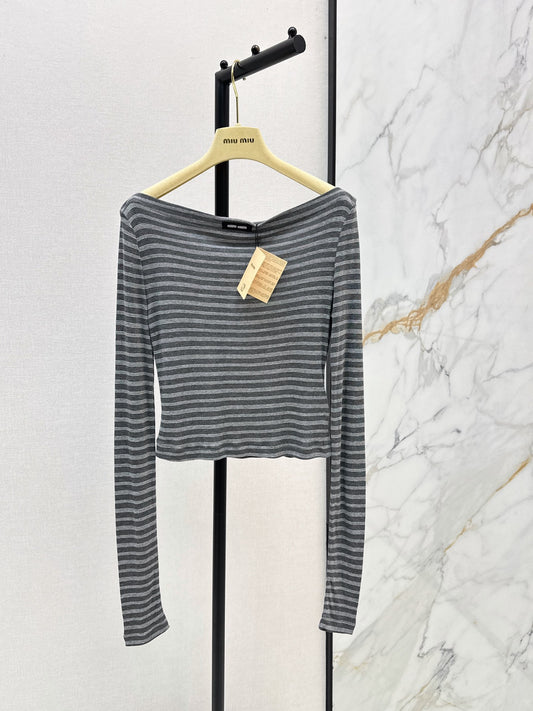 26FW New Off-Shoulder Cropped Top 🩶