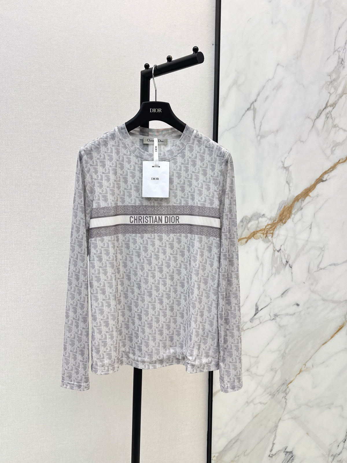 26FW New Printed Mesh Long-Sleeve Base Layer 🩶