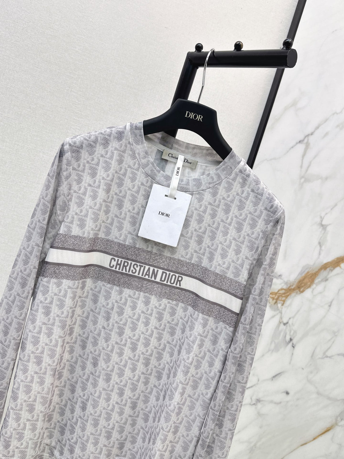 26FW New Printed Mesh Long-Sleeve Base Layer 🩶