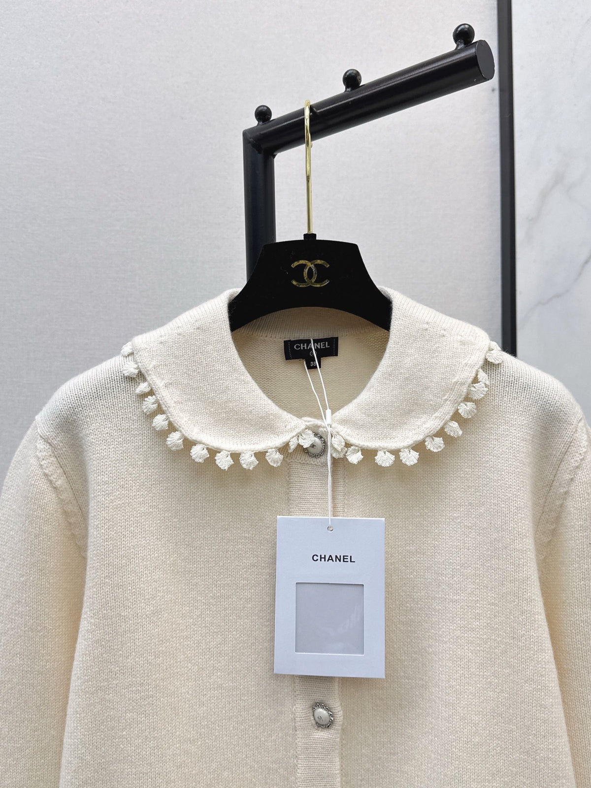 🔥Highest Quality🔥26FW New Peter Pan Collar Cardigan 🖤