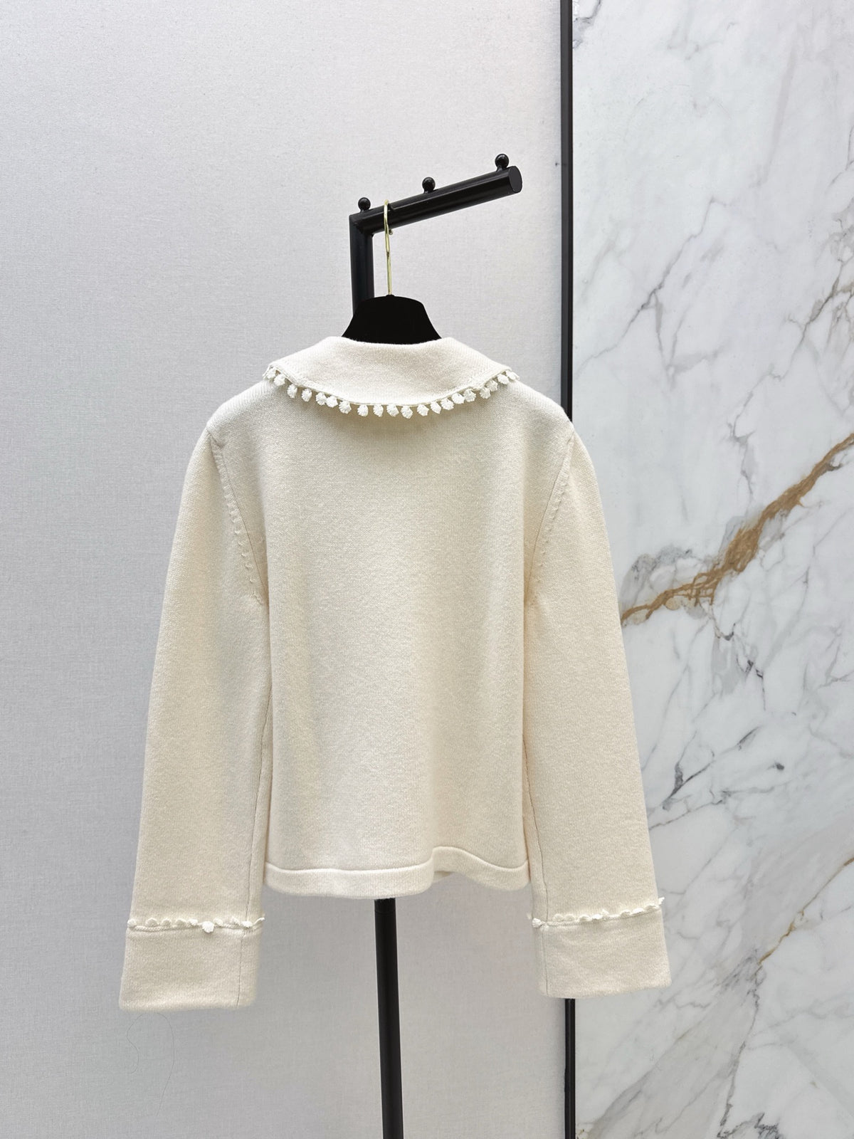 🔥Highest Quality🔥26FW New Peter Pan Collar Cardigan 🖤