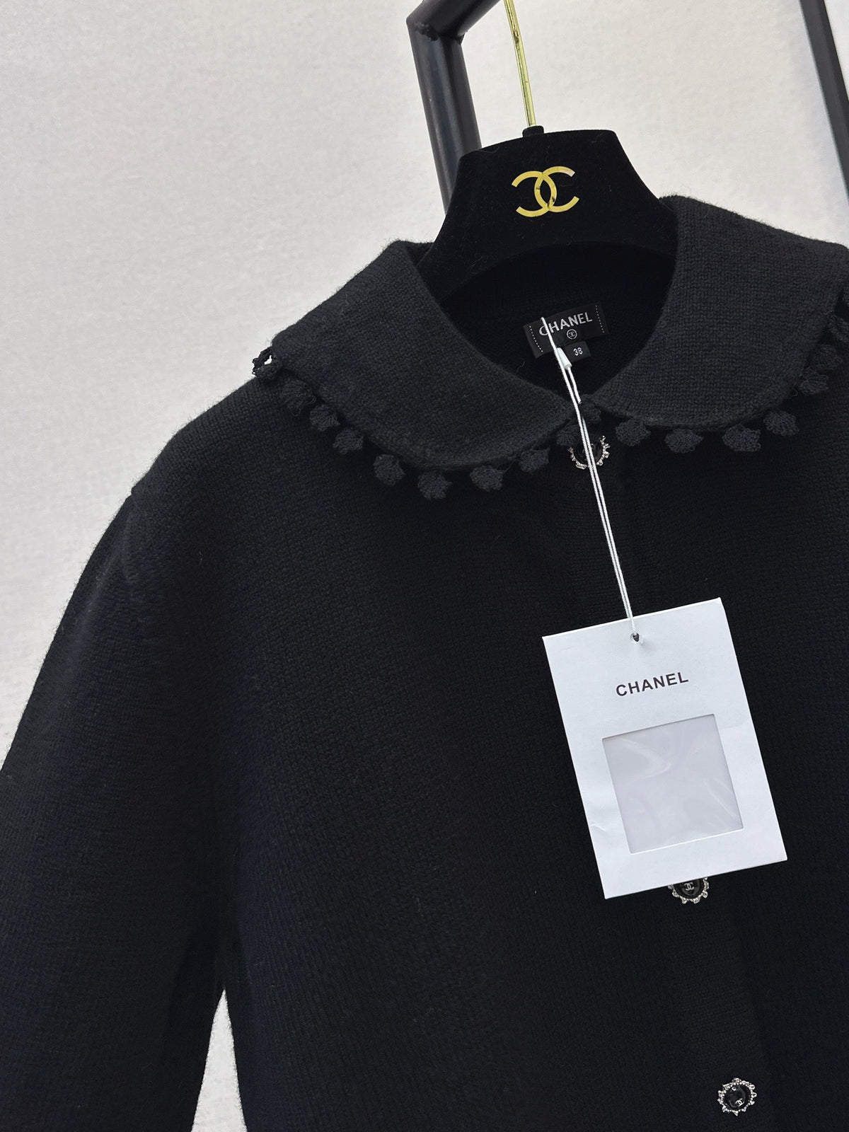 🔥Highest Quality🔥26FW New Peter Pan Collar Cardigan 🖤