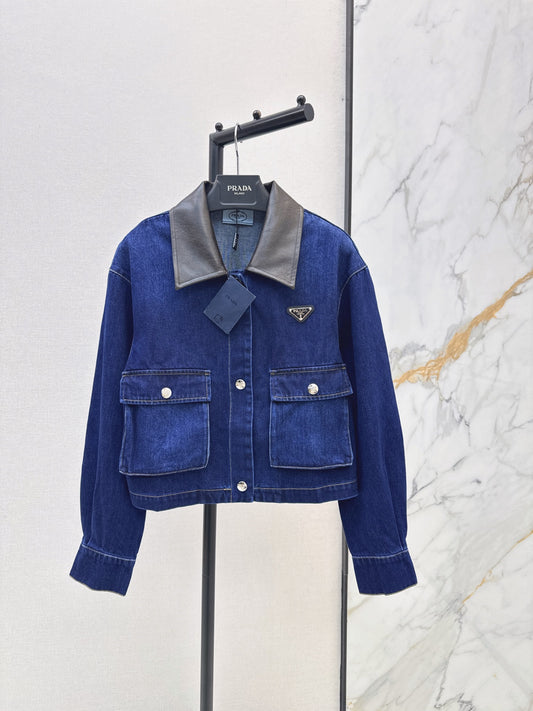 🔥Highest Quality🔥26FW New Collared Denim Jacket 🩵
