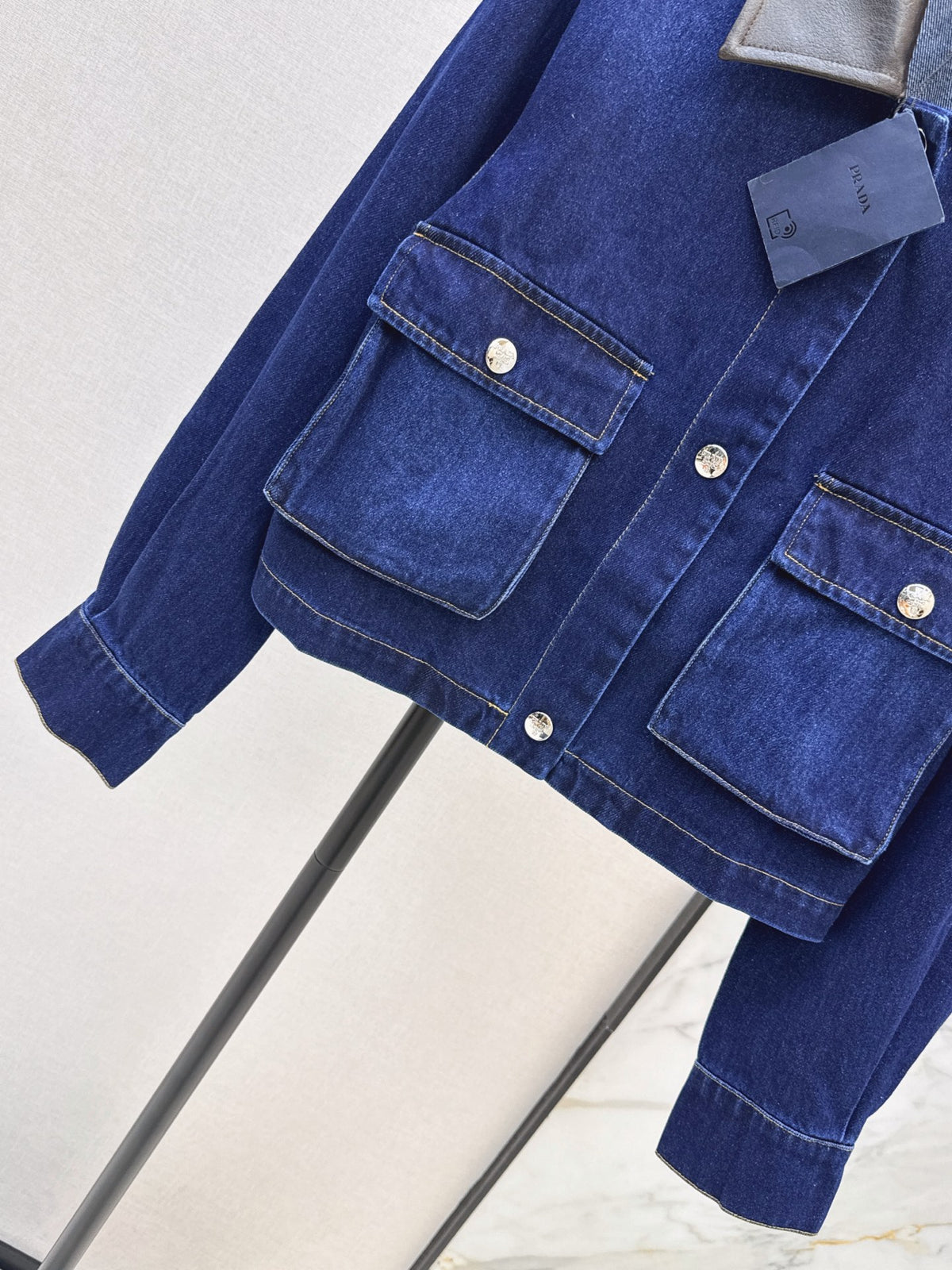 🔥Highest Quality🔥26FW New Collared Denim Jacket 🩵