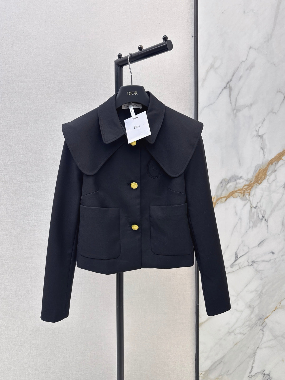 26FW New Cropped Collared Jacket 🖤