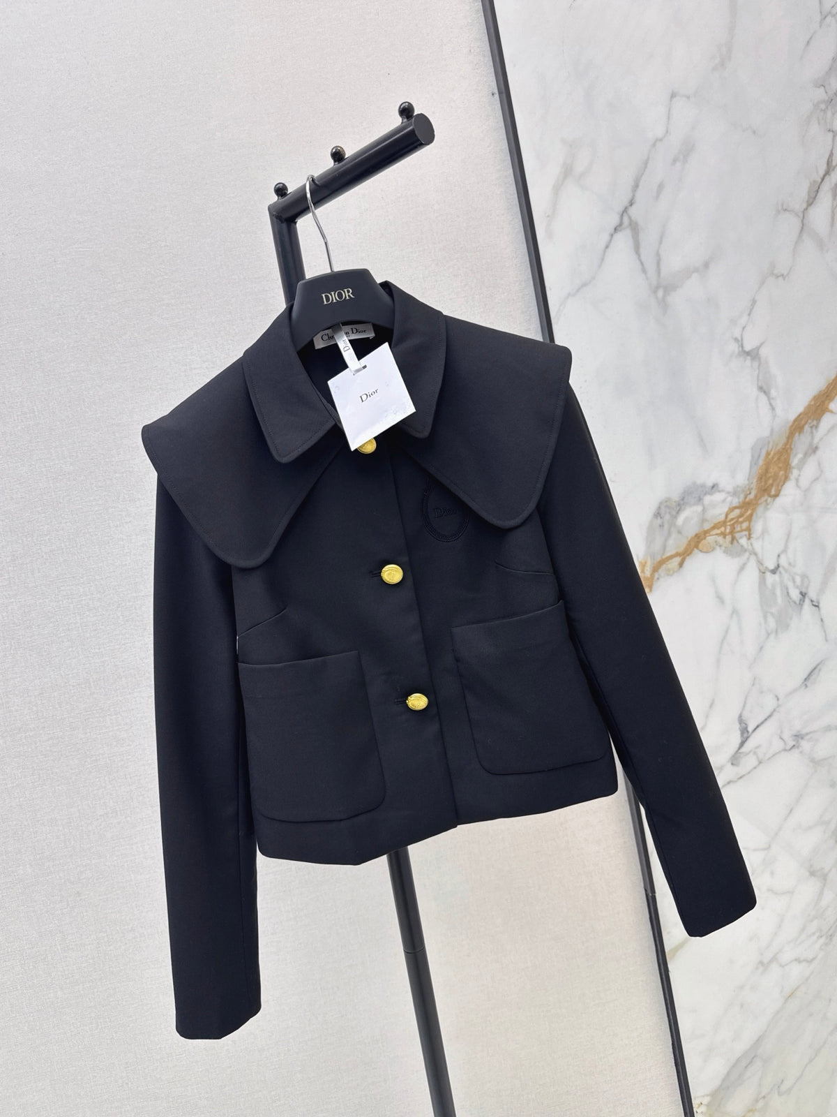 26FW New Cropped Collared Jacket 🖤