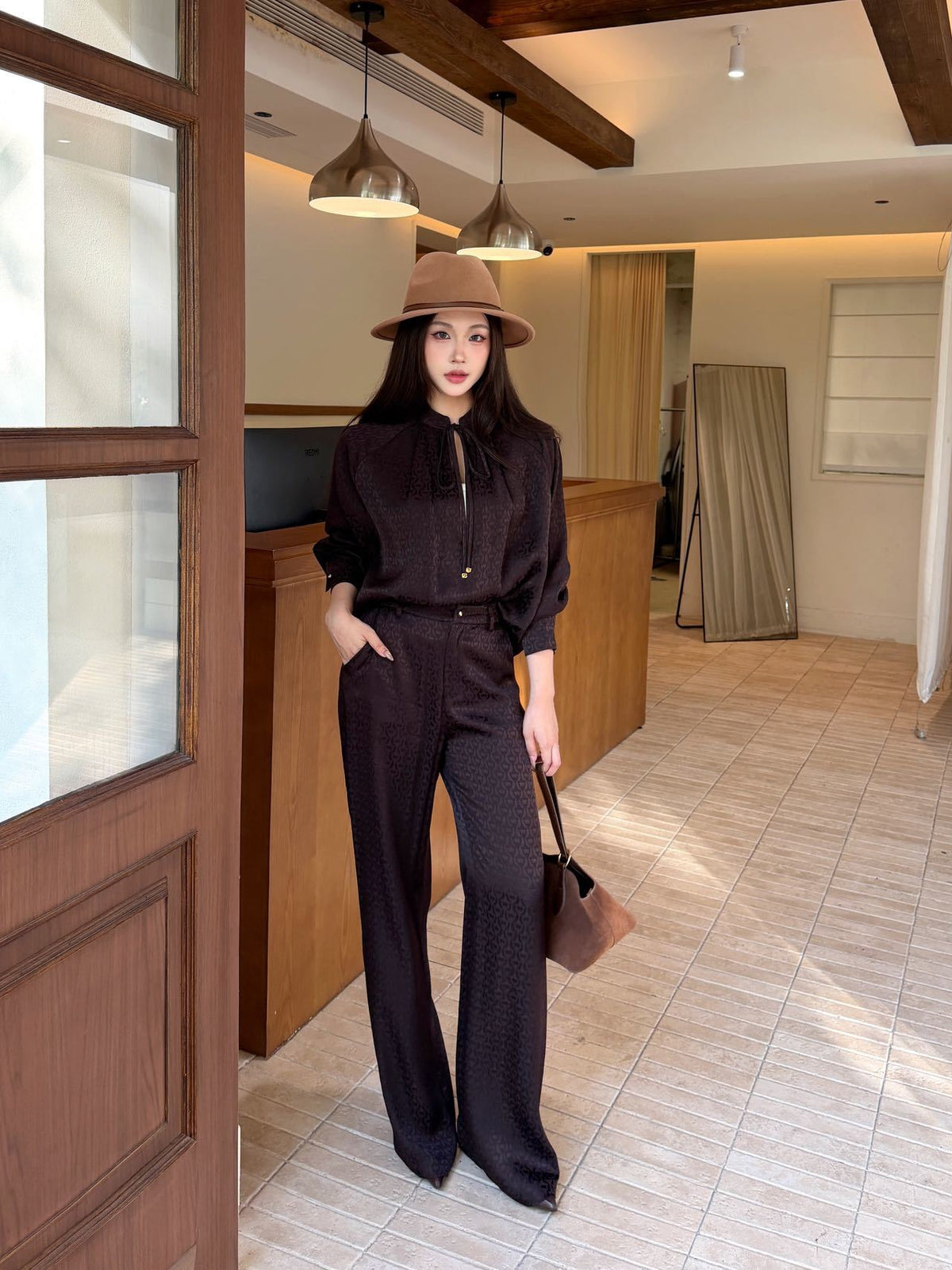 26FW New Retro-Style Top 🤎