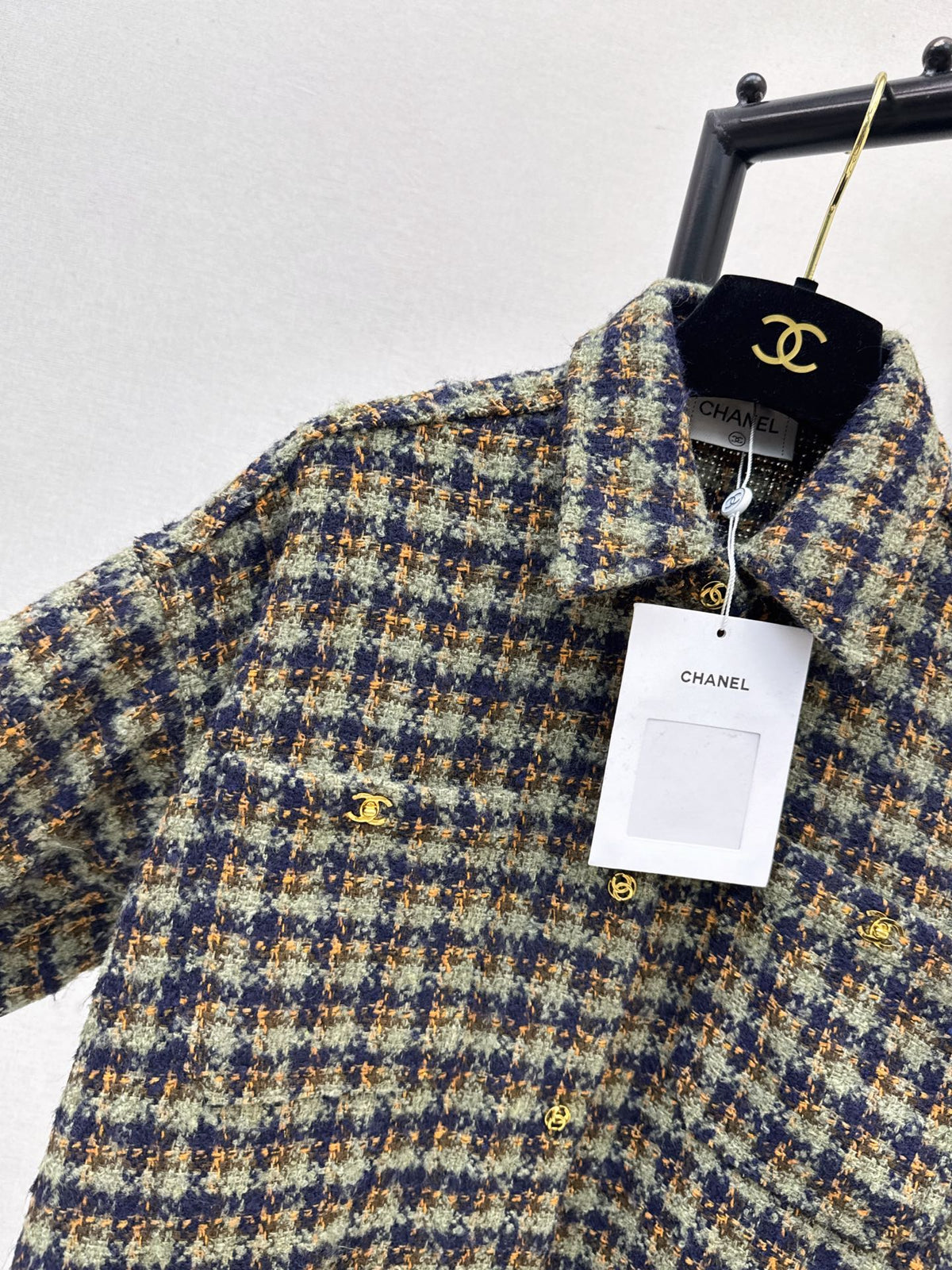 🔥Highest Quality🔥26FW New Wool Bouclé Shirt-Collar Jacket 🖤