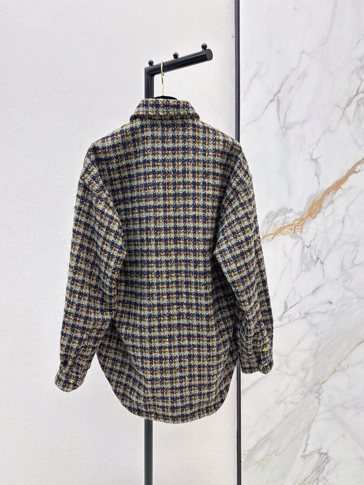 🔥Highest Quality🔥26FW New Wool Bouclé Shirt-Collar Jacket 🖤