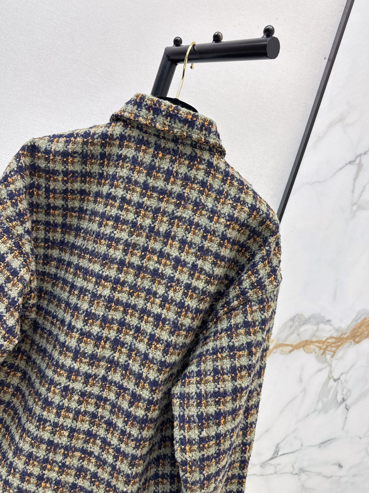 🔥Highest Quality🔥26FW New Wool Bouclé Shirt-Collar Jacket 🖤