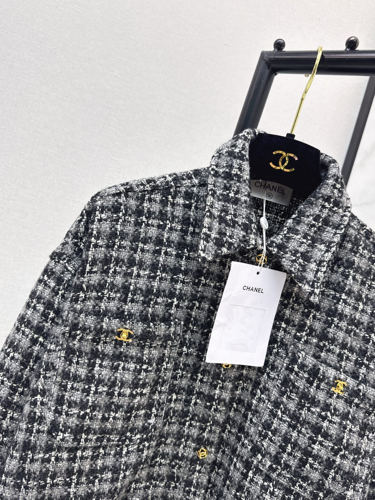 🔥Highest Quality🔥26FW New Wool Bouclé Shirt-Collar Jacket 🖤