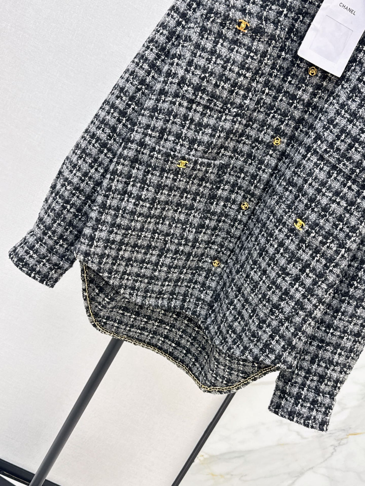 🔥Highest Quality🔥26FW New Wool Bouclé Shirt-Collar Jacket 🖤