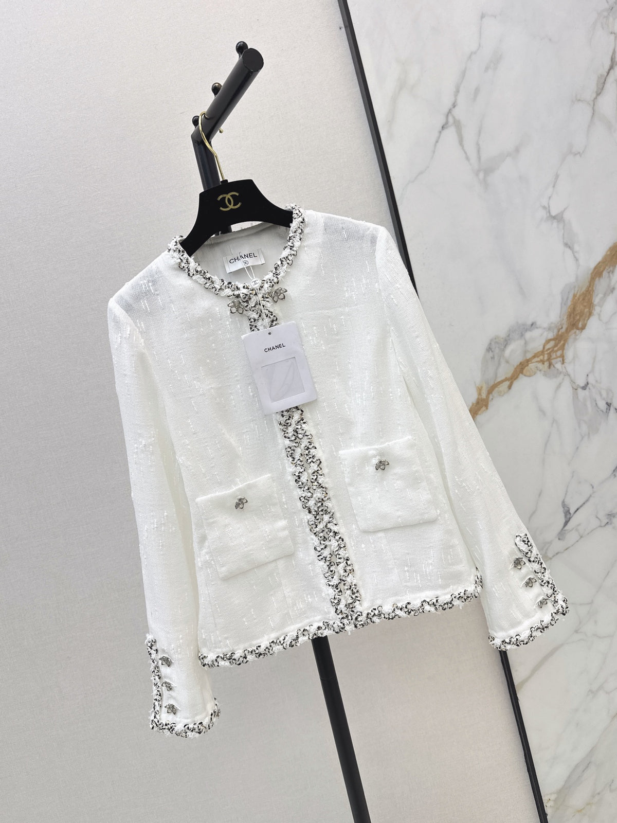 🔥Highest Quality🔥26FW New Crew-Neck Sheer Outerwear 🤍